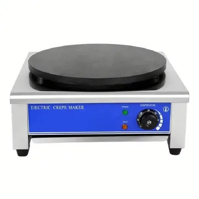 New Hot Sale Single Pan Commercial Crepe Maker Electric Pancake Machine