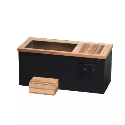 New Design High Premium Portable Ice Bath Recovery Pod With Cooler Cold/Hot Plunge Tub Optional