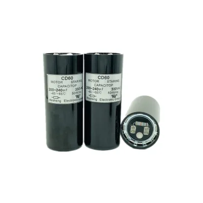 Lasting CD60 motor starting capacitor super capacitors