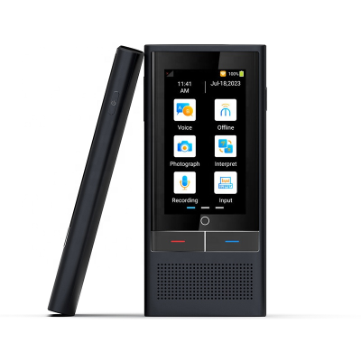 3 Inch Big Touch Screen Voice Translator Supports 138 Languages and Photo Translation