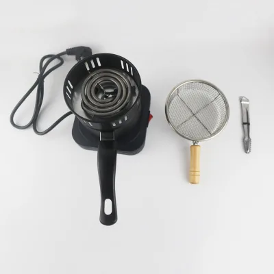 Arabic Shisha Hookah Carbon Stove Lighter & Smoking Accessory Coconut Shell Carbon Charcoal Burner for Carbon Furnace