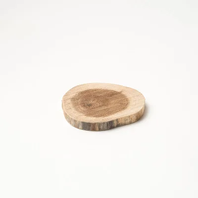 Creative Wood Ring Insulation Pad Non-slip Heat Resistant Mat for Kitchen Hot Dishes Cup Heat Resistant Holder for Bowl
