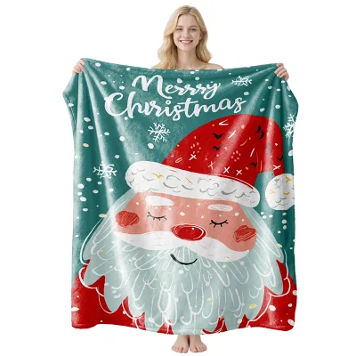 Christmas Swaddle Blanket Super Soft Breathable Blanket Shawls and Blankets
