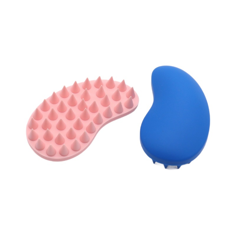 Veterinary Use Silicone Pet Grooming Brush Beauty Tool Massage Type for Dog Bath Cleaning