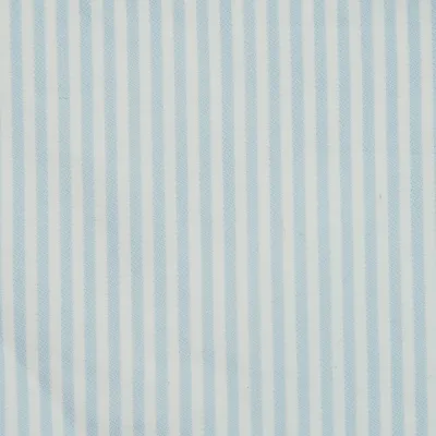 Premium 60s High Count 100% Cotton Yarn-Dyed Dobby Stripe Fabric, 180*140 Density, 120GSM Soft Finish. 100%