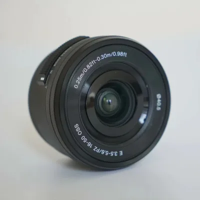 Hot Sale Used Sonys E PZ 16-50mm F/3.5-5.6 APS-C Wide-angle to Standard Zoom Lens Lightweight 116g 0.215x Magnification