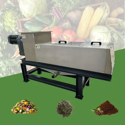 Hot Selling Spent Grains Dewatering Screw Press Coconut Milk Screw Press Squeezer Fruit Peel and Residue Dehydrator for Sale
