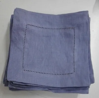 Embroidery /printing Cheap Cocktail Napkins in White Color for Wholesale and Promotion