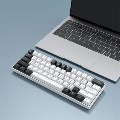 Custom Layout Color Gateron Switches 61 Keys Backlit Mechanical Keyboard Office Mini 60 Percent Gaming Mechanical Keyboard
