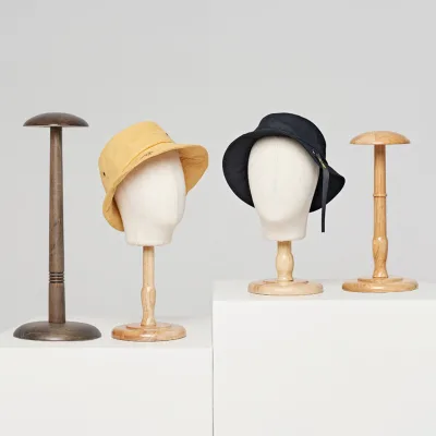 High Quality Beige Mannequin Head With Base Full Pinable Cloth Mannequin Head Wig Display Stand Hat Display Head Mannequin