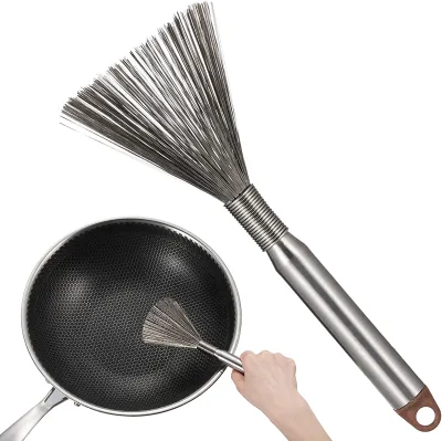Stainless Steel Wire Scourer Metal Scrubber Brush