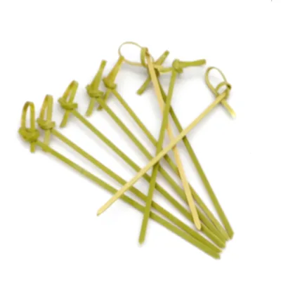 Bar Picks Knotted Cocktail Skewer Bamboo Cocktail Picks