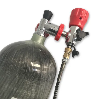 4500 Psi High Pressure Air Compressor Carbon Fiber Hydraulic Cylinder
