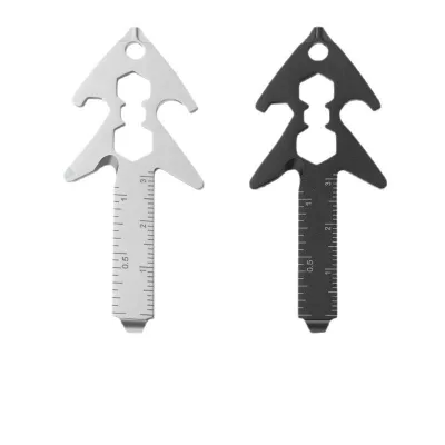 EDC Portable Tool Card Multifunctional Bottle Opener & Ruler Gift Cross-Border Hardware General Merchandise No Grade No Material