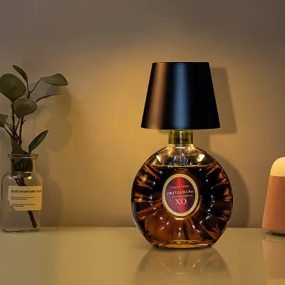 Cordless Rechargeable Wine Bottle Lights for Bars Restaurants Wireless Bottle Lamp