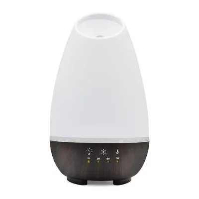 Smart Air Purifier Portable 500ml Diffuser Humidifier with Steam Wood Aromatherapy Essential Oil Portable Diffuser