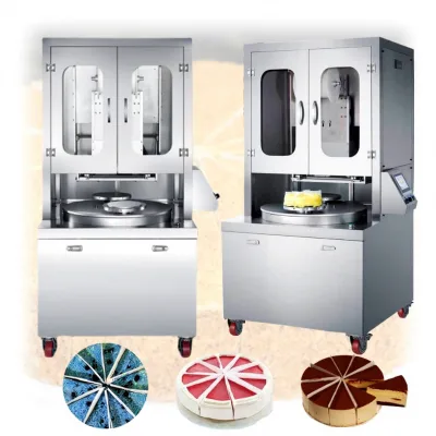 Hot Selling Ultrasonic Cake Cutter Set Bakery Stainless Steel Automatic Cake Cutting Machine