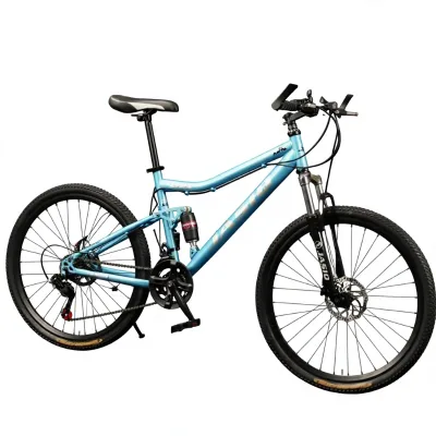 24'' 26'' Mountain Bike Aluminum Alloy Dual Shock Disc Brakes 21 Speed off Road for Men Women