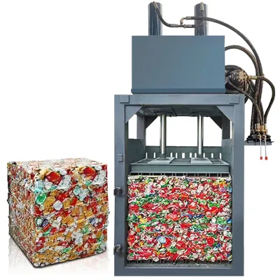 20Ton Electric Vertical Hydraulic Cotton Baler Textile Cloth Bailing Machine Waste Bale Press Machine