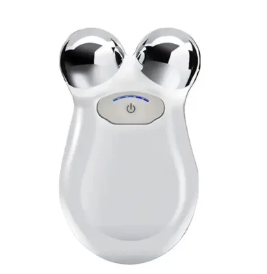 EMS Micro Current Beauty Instrument Smooth the Skin Tighten the Facial Countour Massage Roller Face Neck Lifting Device