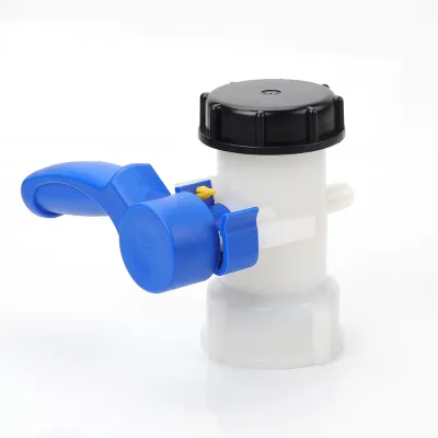 Plastic DN40 DN50 IBC tank Container butterfly Valve 62mm 75mm