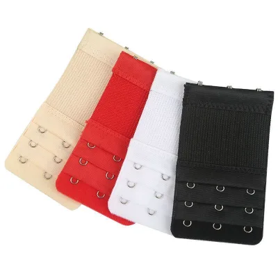 MISS&HUA Dream Chaser 2 3 Rows 3 Hooks Bra Hook Eye Tape Elastic Adjustable Stretching Bra Back Hook Bra Extenders