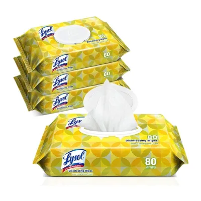 AIWINA Biodegradable Bathroom and Kitchen Cleaning Wipes Multi-purpose Aromatherapy Wipes