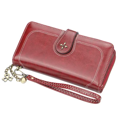 Original Baellerry Brand Fashion Lady Clutch Woman Phone Purse Big Wallet