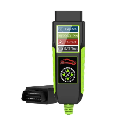 Digital Car Battery Tester and Alternator Analyzer Combination for Efficient Cranking Charging