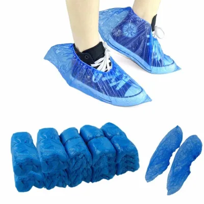 Disposable Waterproof Plastic Boot Covers Thickened Long Tube Rainy Day Shoe Covers for Breeding Farm Water Booties Socks