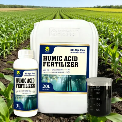 Organic Humate Liquid Fertilizer for Drought Resistance and Moisture Retention