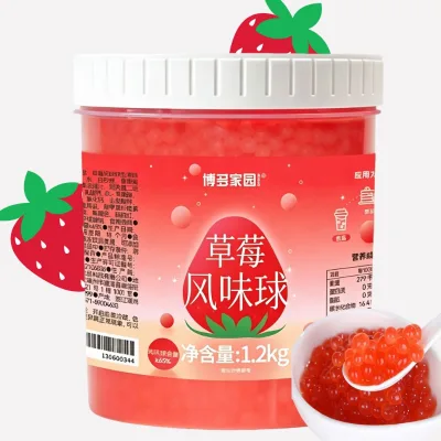 The Ultimate Pretty in Pink Topping Pink Strawberry Flavored Popping Boba for Instagram Worthy Drinks