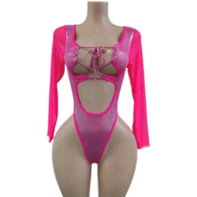 Popular Hot Sales Shine OEM Customize Bottle Girl Outfits Club Night Street