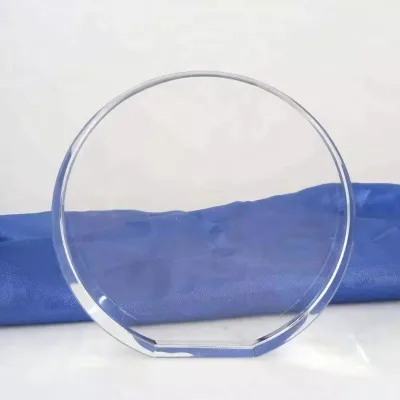 Honor of Crystal Low Price Customized Crystal Handicraft Crystal Paperweight