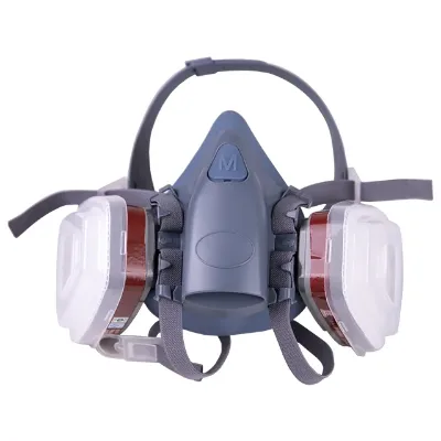(7 PCS)High Quality Gas Mask 7502 Safety Mask Set Dust Proof Personal Respiratory protection with Filter Cartridge