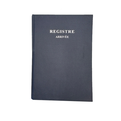 Depart Arrivee Notebook Recording Notebook Hard Cover Register Transmission