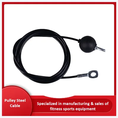 DIY Coated Pulley Steel Cable, Gym Accessory for Home Cable Machine, Lat Pulldown, Crossover Flying Workout