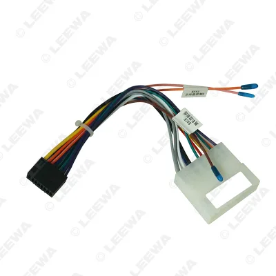 Car Audio Wiring Harness for Wuling Rongguang 04-08 Aftermarket 16pin CD/DVD Stereo Installation Wire Adapter