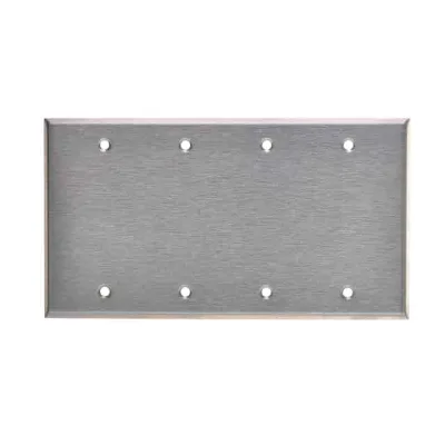 Wholesale Exquisite Workmanship Metal Blank Wallplate