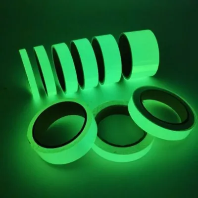 Waterproof Heat Resistant Glow Dark Luxury PET Material Tape Multi Color Luminous Car Interior Marking Vehicle Body DIY
