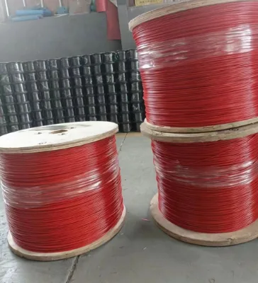 Stainless Steel Coated Wire Rope 7 X 7 Stainless Steel Wire Is for Trace Wire for Fishing