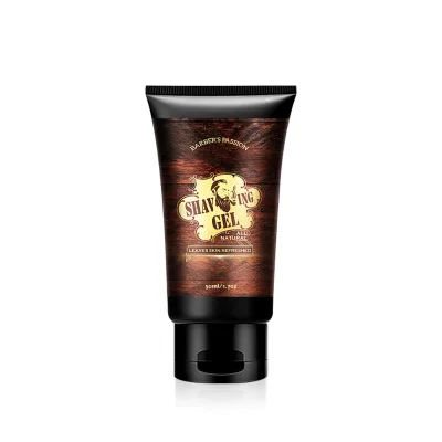 Frosted Matte Tube  Grooming Beard Care Kit  Shaving Gel for MAN Tube Cleans  Lotion Skin All Customization