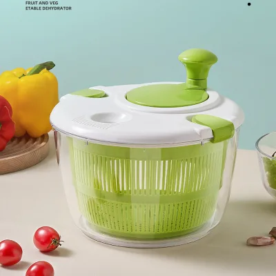 Best Selling Dryer New Kitchen Manual Bowl Multifunction Plastic Vegetable Salad Spinner