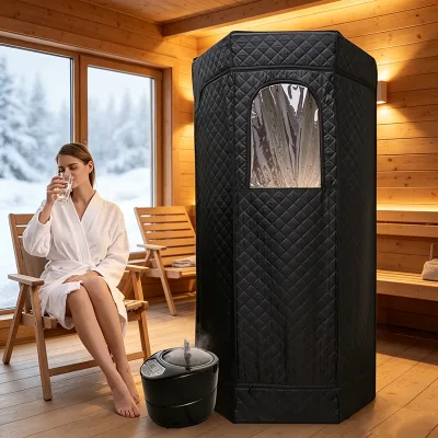High Quality Collapsible Fabric Infrared Sauna Enclosure Tragbare Trockensauna Fur Osterreich Villa