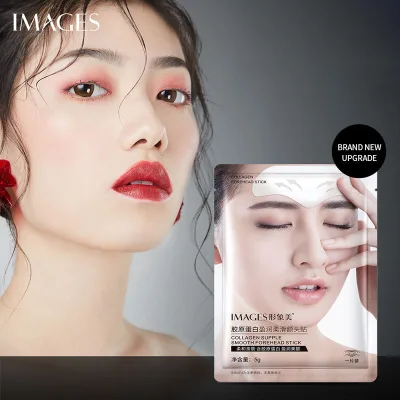 Z  The Most Popular IMAGES Private Label Collagen Glycolic Acid & Hyaluronic Acid Moisturizing and Smoothing Forehead  Patch