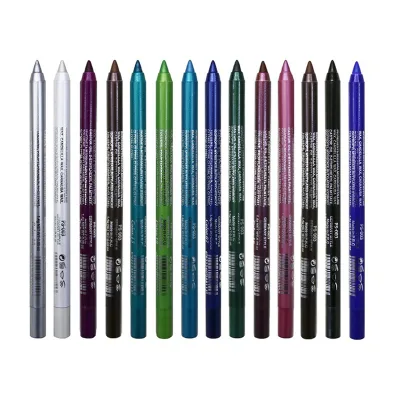 14Colors Waterproof Matte Glitter Eyeliner Pencil Set Eyeshadow Pearl Pigment Blue White Black Eye Liner Makeup TSLM1