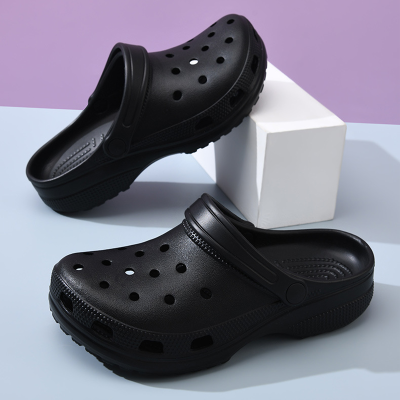 Croc Shoes for Women Summer Indoor Home 2025New Non-Slip Household Outdoor Beach Closed-ToeSandals Wholesale for Men