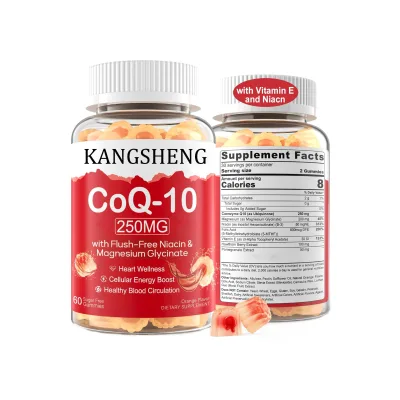 Private Label Assists Metabolism Dietary Supplement Healthy Blood Circulation Support Coenzyme Q10 Gummies