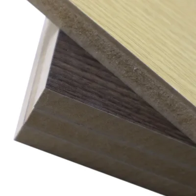 3mm-25mm Synchronized Panel Black Board Laminated 3mm Veneer Mdf