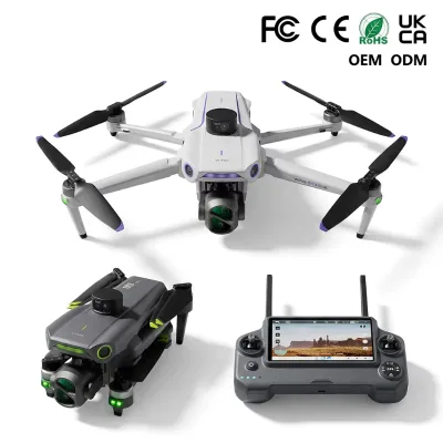 WING003 RC Drone with 4K Camera 46 Mins Long Flight Time Brushless Motor GPS Drone Follow Me Mode Ready to Fly Drone for Adults